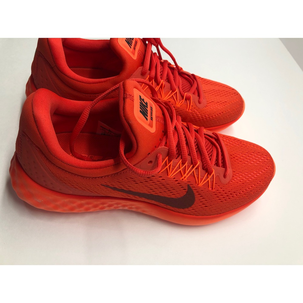 Nike Lunar Skyelux Max Orange Dark Cayenne 2016 Size 9.5 Brand New Running Shoes - Picture 4 of 9